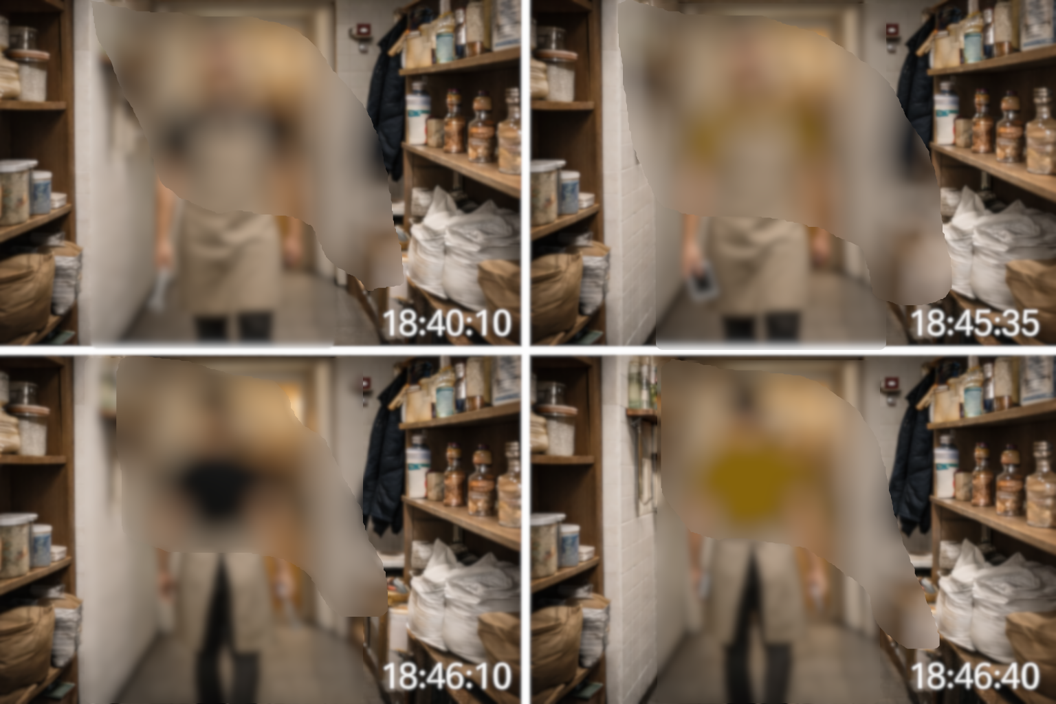 Фото с камеры наблюдения в подсобке